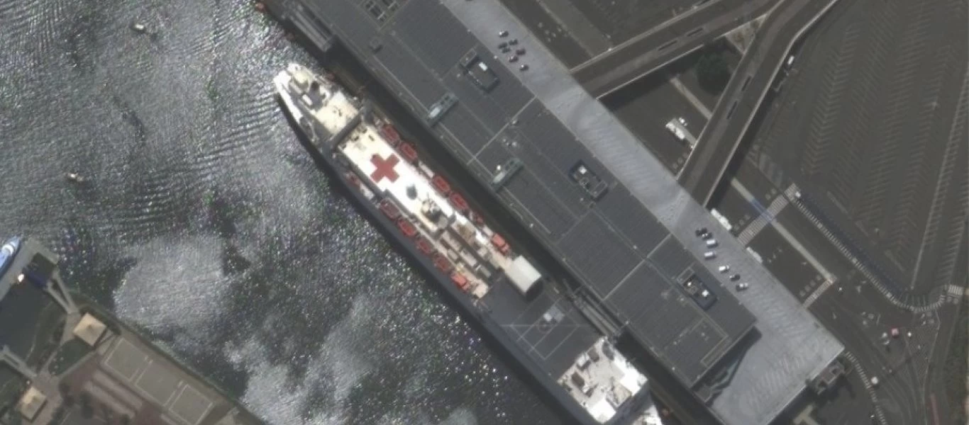 ΗΠΑ: Επτά κρούσματα COVID-19 σε νοσηλευτές πλωτού νοσοκομείου στο Λος Άντζελες